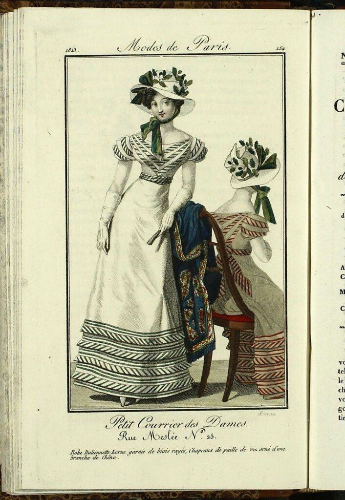 Miniatura de Petit Courrier des Dames : annonces des modes, des nouveautés et des arts del 15 de Agosto de 1823.