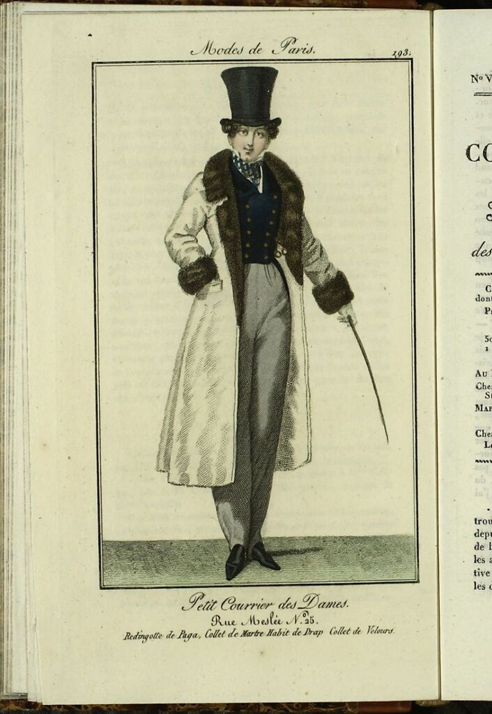 Miniatura de Petit Courrier des Dames : annonces des modes, des nouveautés et des arts del 31 de Enero de 1824