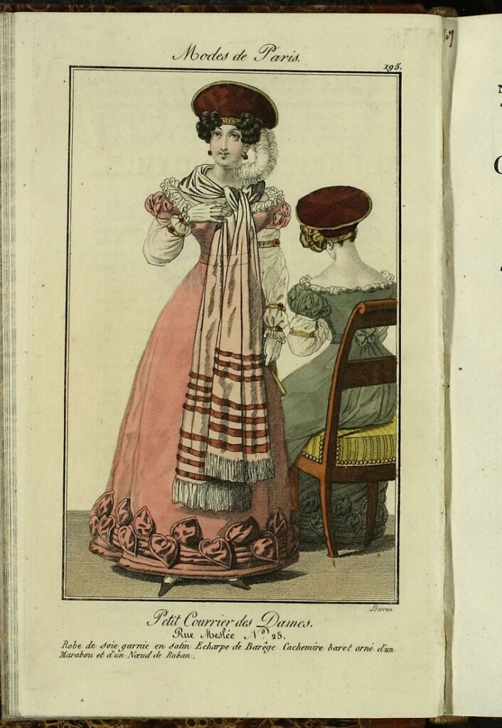 Miniatura de Petit Courrier des Dames : annonces des modes, des nouveautés et des arts del 5 de Febrero de 1824