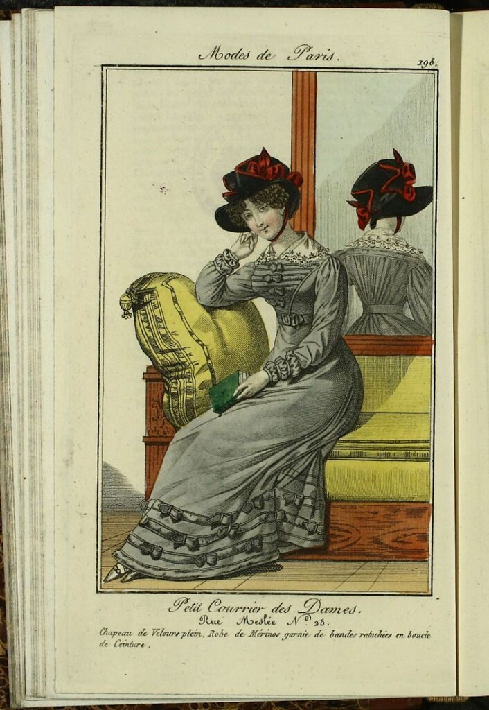 Miniatura de Petit Courrier des Dames : annonces des modes, des nouveautés et des arts del 20 de Febrero de 1824