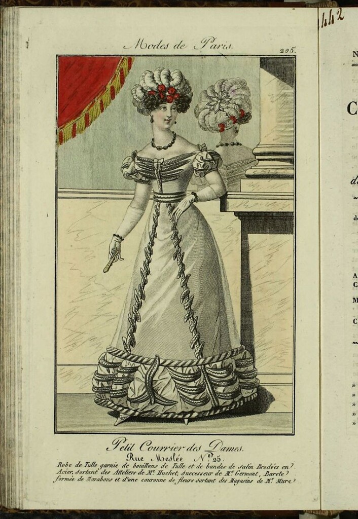 Miniatura de Petit Courrier des Dames : annonces des modes, des nouveautés et des arts del 20 de Marzo de 1824