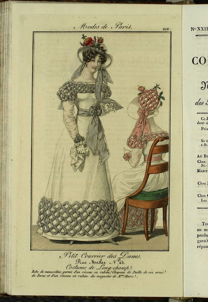 Miniatura de Petit Courrier des Dames : annonces des modes, des nouveautés et des arts del 20 de Abril de 1824