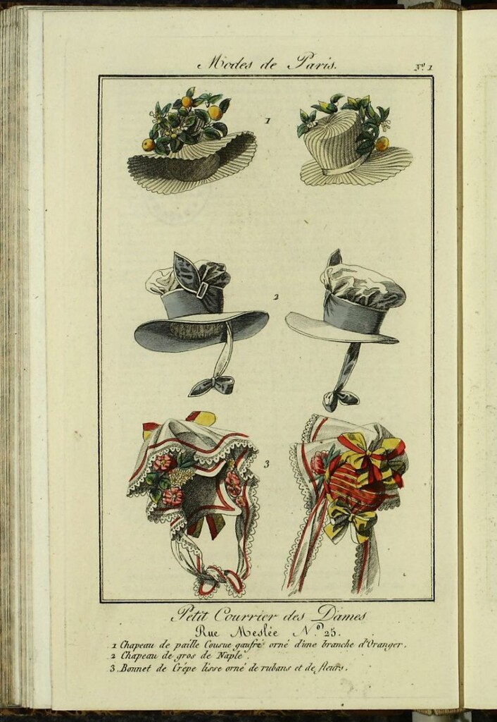 Miniatura de Petit Courrier des Dames : annonces des modes, des nouveautés et des arts del 5 de Mayo de 1824
