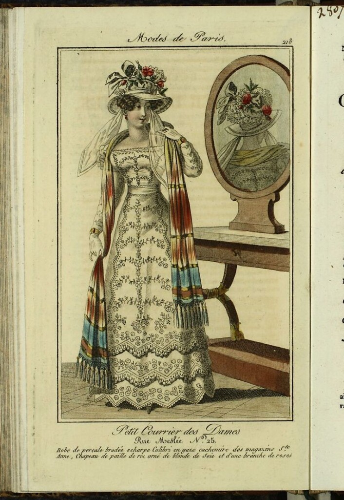 Miniatura de Petit Courrier des Dames : annonces des modes, des nouveautés et des arts del 15 de Mayo de 1824