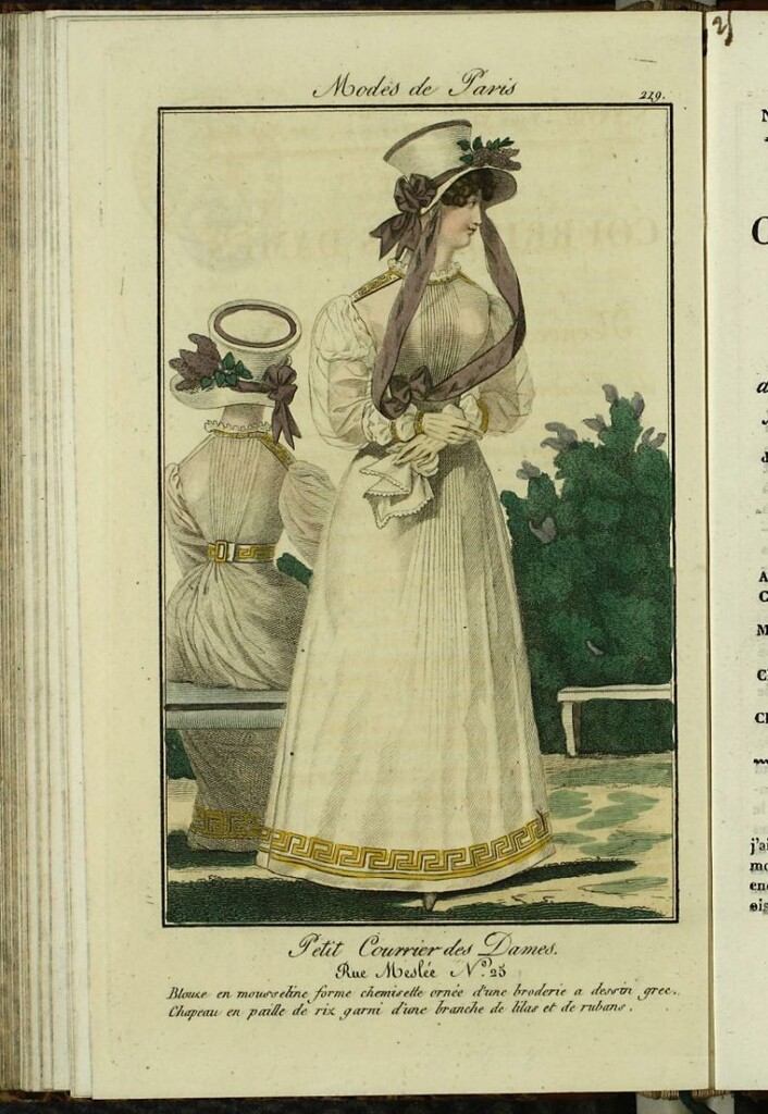 Miniatura de Petit Courrier des Dames : annonces des modes, des nouveautés et des arts del 20 de Mayo de 1824