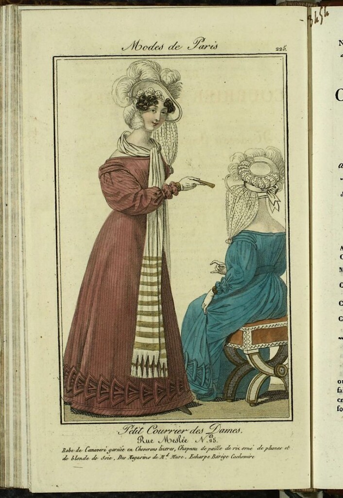 Miniatura de Petit Courrier des Dames : annonces des modes, des nouveautés et des arts del 15 de Junio de 1824