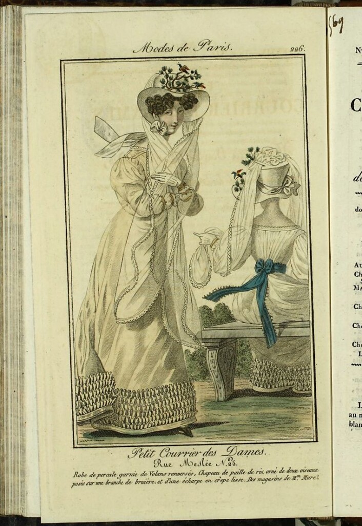 Miniatura de Petit Courrier des Dames : annonces des modes, des nouveautés et des arts del 20 de Junio de 1824
