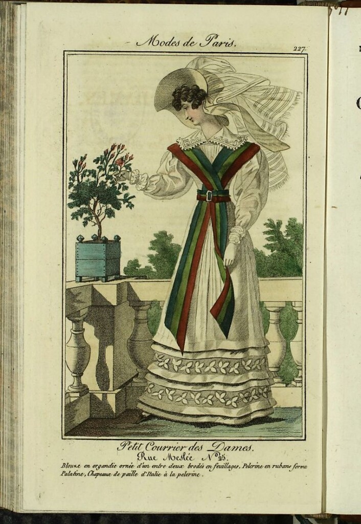 Miniatura de Petit Courrier des Dames : annonces des modes, des nouveautés et des arts del 25 de Junio de 1824