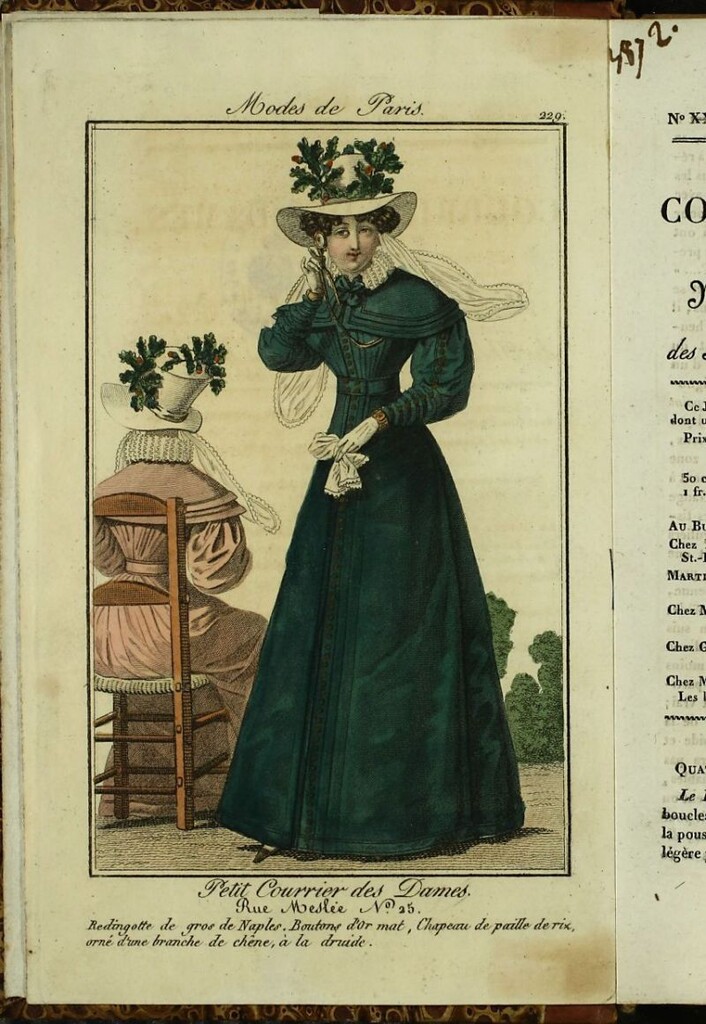 Miniatura de Petit Courrier des Dames : annonces des modes, des nouveautés et des arts del 5 de Julio de 1824