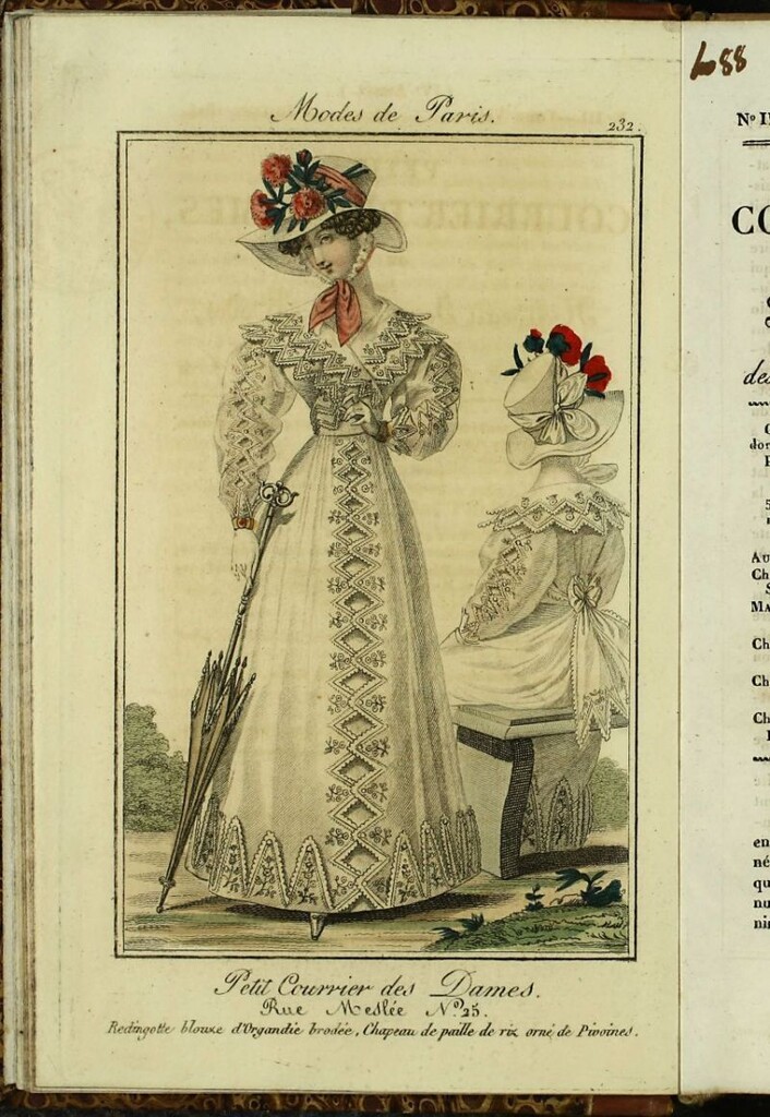 Miniatura de Petit Courrier des Dames : annonces des modes, des nouveautés et des arts del 15 de Julio de 1824