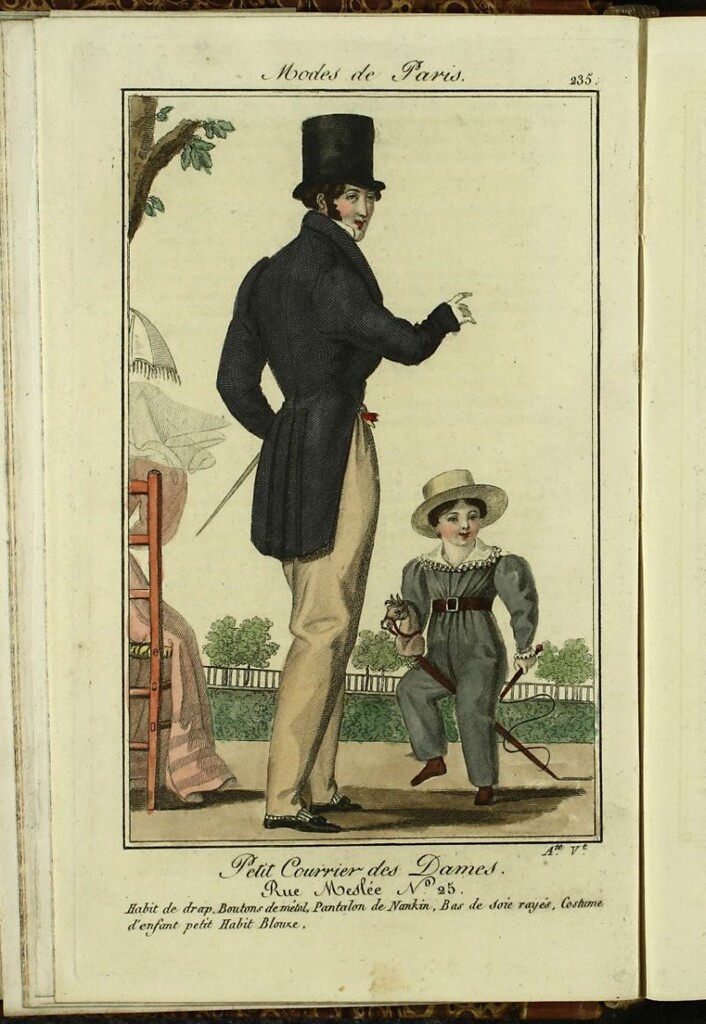 Miniatura de Petit Courrier des Dames : annonces des modes, des nouveautés et des arts del 25 de Julio de 1824