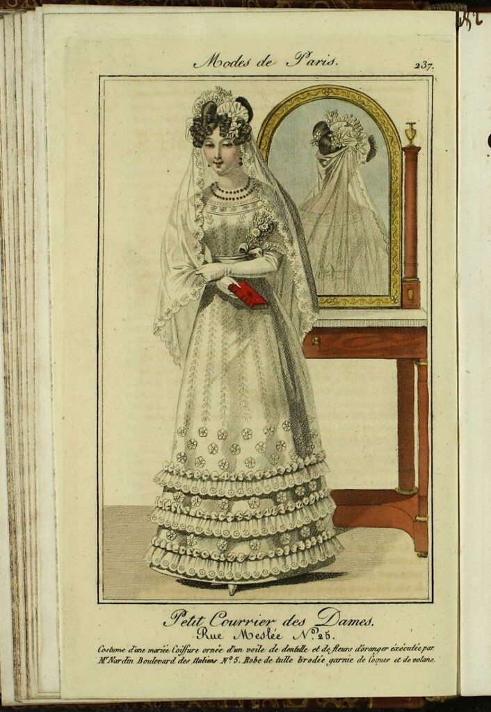 Miniatura de Petit Courrier des Dames : annonces des modes, des nouveautés et des arts del 5 de Agosto de 1824