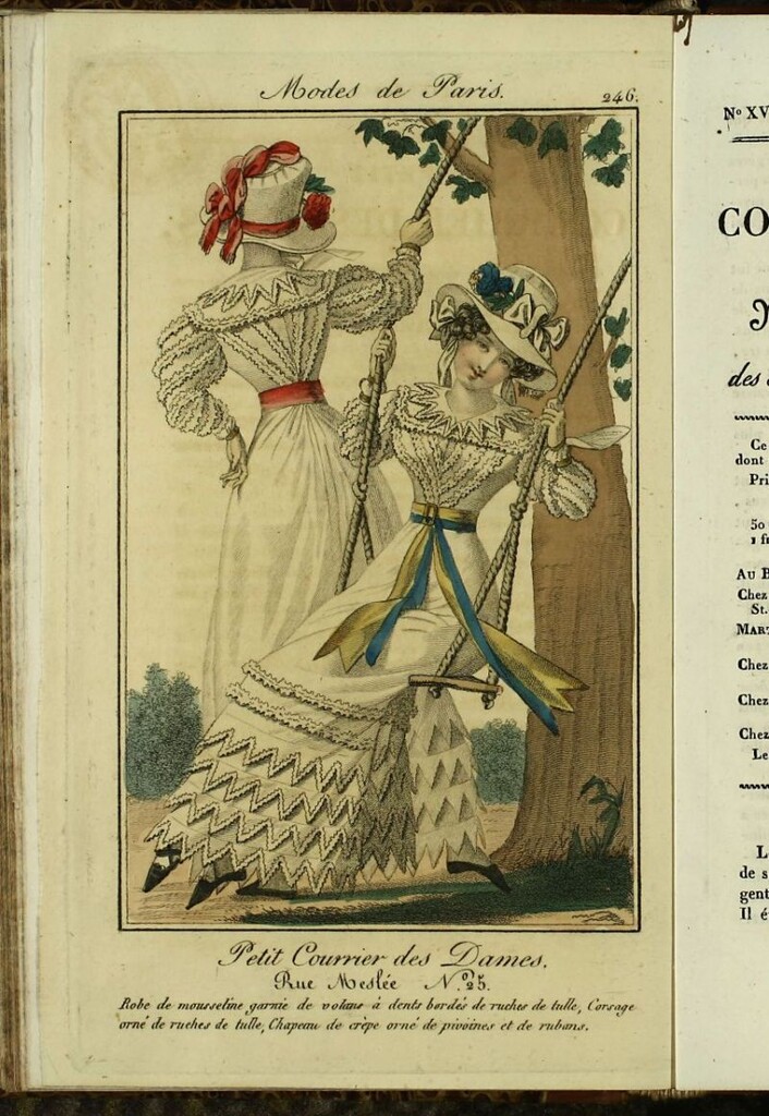 Miniatura de Petit Courrier Des Dames del 15 de septiembre de 1824