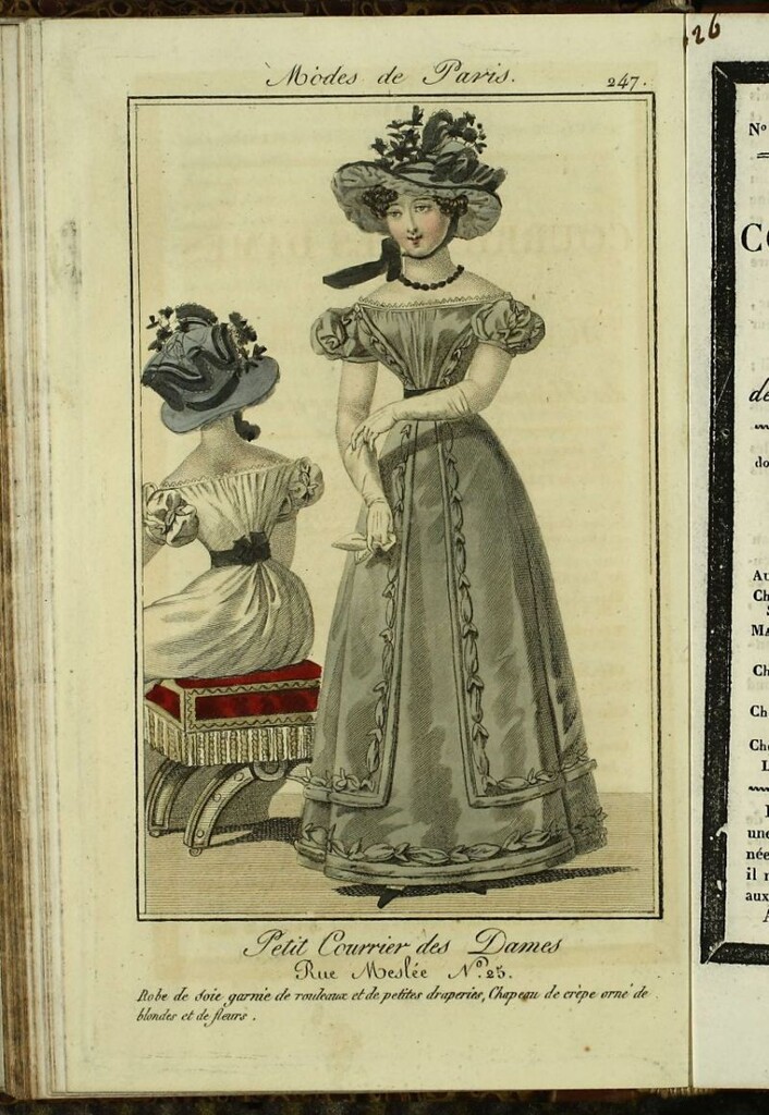 Miniatura de Petit Courrier Des Dames del 20 de septiembre de 1824