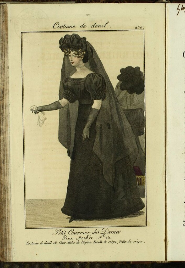 Miniatura de Petit Courrier Des Dames del 30 de septiembre de 1824