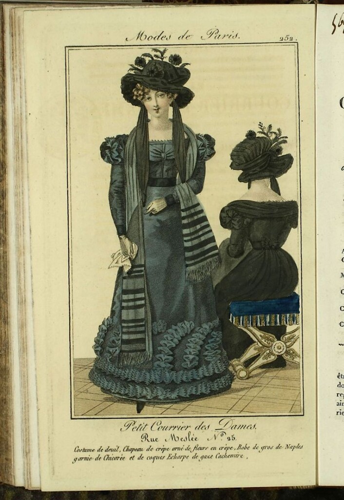 Miniatura de Petit Courrier des Dames : annonces des modes, des nouveautés et des arts del 10 de Octubre de 1824