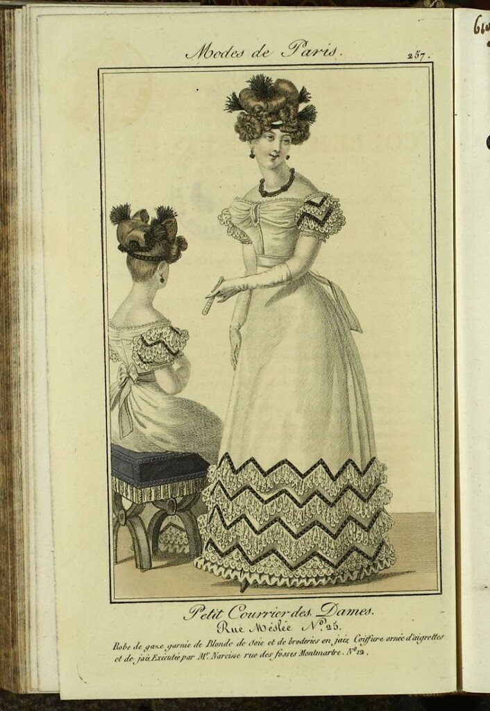 Miniatura de Petit Courrier des Dames : annonces des modes, des nouveautés et des arts del 31 de Octubre de 1824