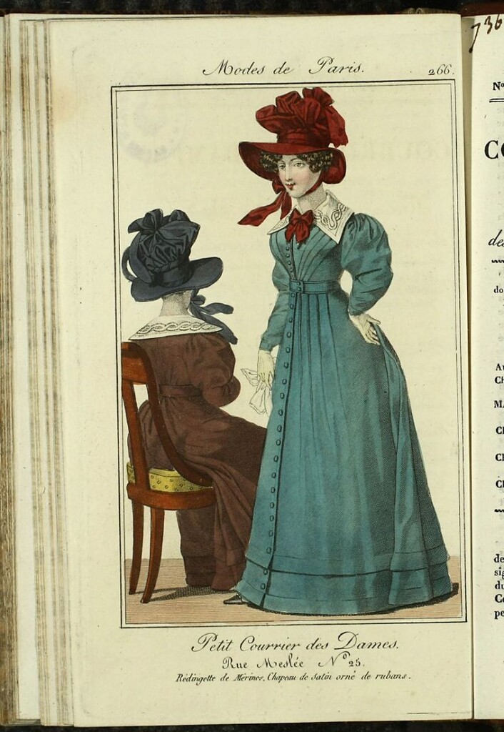Miniatura de Petit Courrier Des Dames del 10 de diciembre de 1824