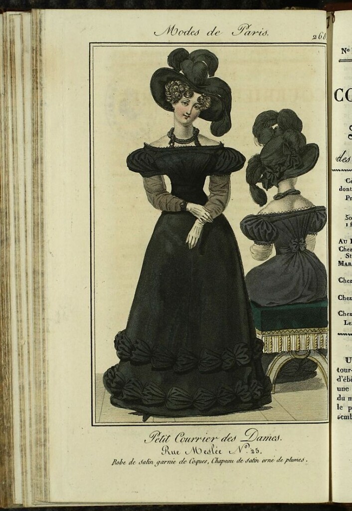 Miniatura de Petit Courrier Des Dames del 20 de diciembre de 1824