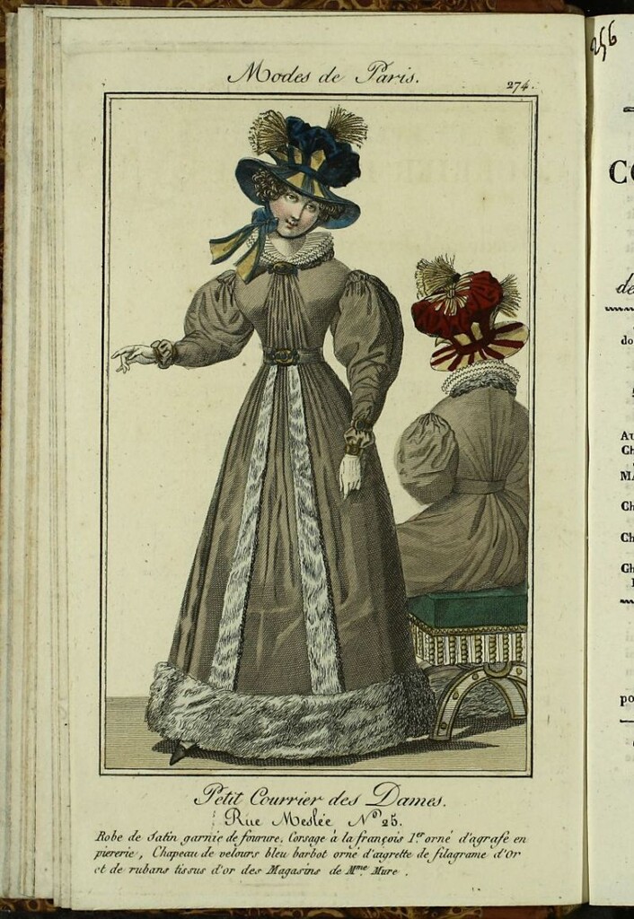 Miniatura de Petit Courrier des Dames : annonces des modes, des nouveautés et des arts del 15 de Enero de 1825
