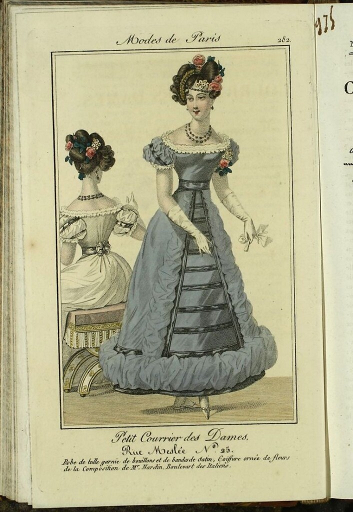 Miniatura de Petit Courrier des Dames : annonces des modes, des nouveautés et des arts del 20 de Febrero de 1825