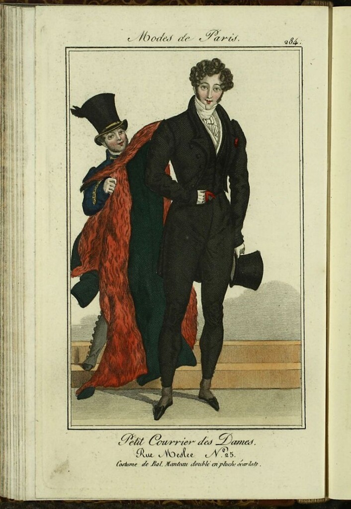 Miniatura de Petit Courrier des Dames : annonces des modes, des nouveautés et des arts del 1 de Marzo de 1825