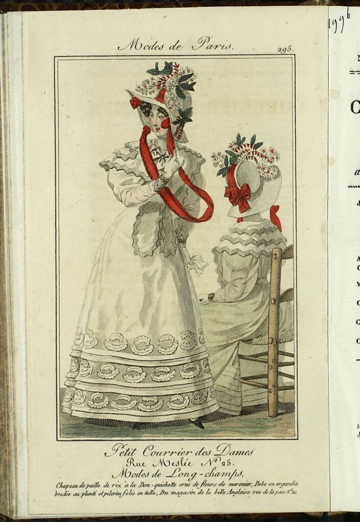 Miniatura de Petit Courrier des Dames : annonces des modes, des nouveautés et des arts del 15 de Abril de 1825