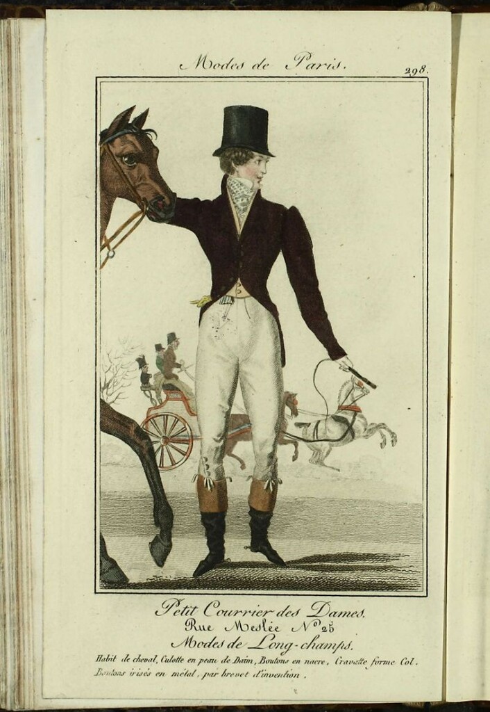 Miniatura de Petit Courrier des Dames : annonces des modes, des nouveautés et des arts del 30 de Abril de 1825