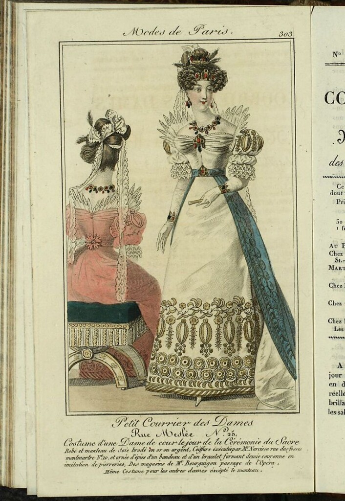 Miniatura de Petit Courrier des Dames : annonces des modes, des nouveautés et des arts del 20 de Mayo de 1825