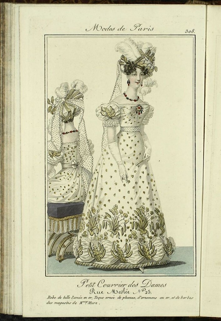 Miniatura de Petit Courrier des Dames : annonces des modes, des nouveautés et des arts del 10 de Junio de 1825