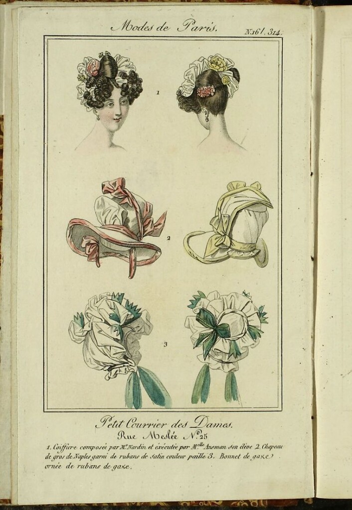 Miniatura de Petit Courrier des Dames : annonces des modes, des nouveautés et des arts del 5 de Julio de 1825.