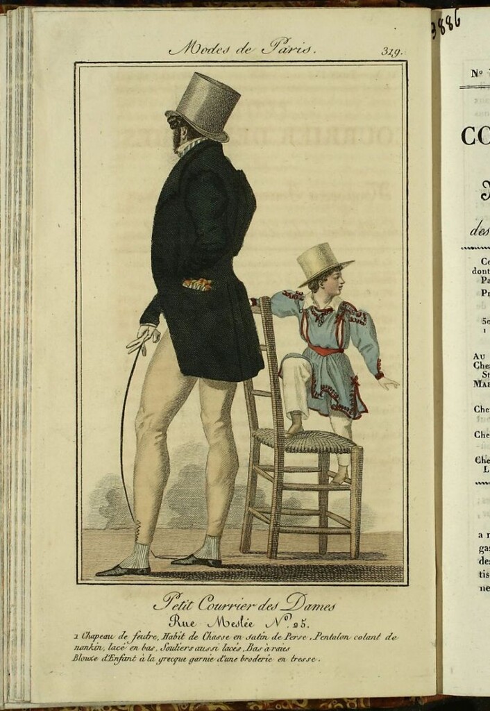 Miniatura de Petit Courrier des Dames : annonces des modes, des nouveautés et des arts del 25 de Julio de 1825.
