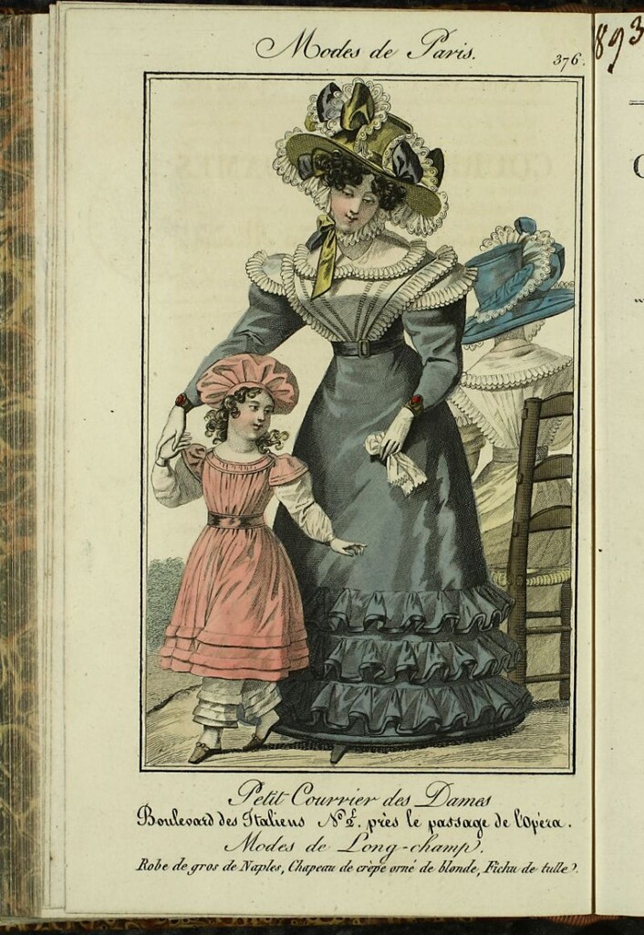 Miniatura de Petit Courrier des Dames : annonces des modes, des nouveautés et des arts del 31 de Marzo de 1826.