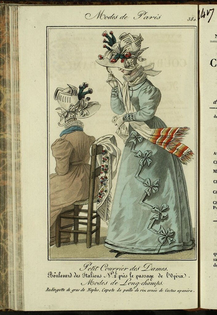 Miniatura de Petit Courrier des Dames : annonces des modes, des nouveautés et des arts del 20 de Abril de 1826.