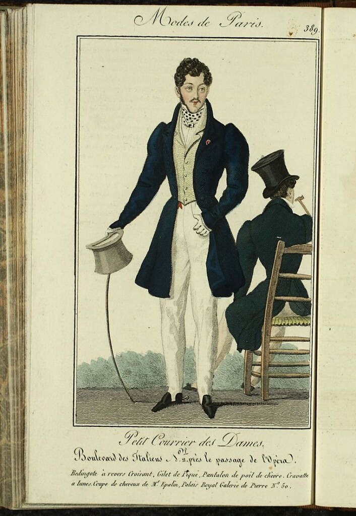 Miniatura de Petit Courrier des Dames : annonces des modes, des nouveautés et des arts del 25 de Mayo de 1826.