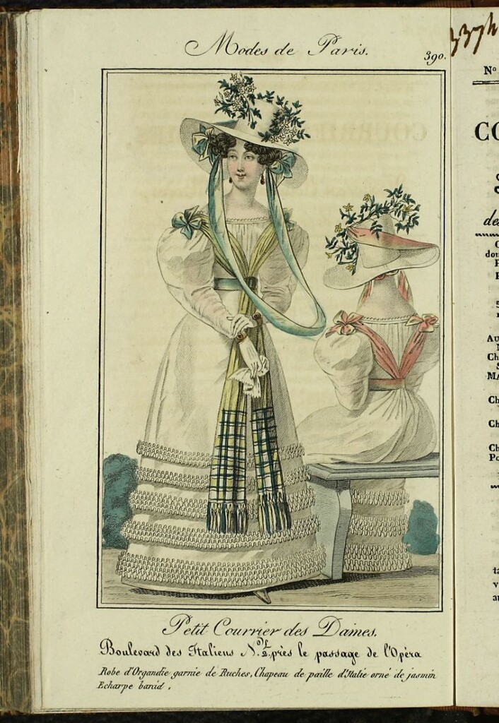 Miniatura de Petit Courrier des Dames : annonces des modes, des nouveautés et des arts del 31 de Mayo de 1826.