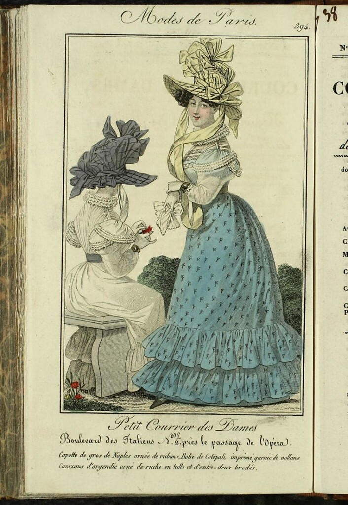 Miniatura de Petit Courrier des Dames : annonces des modes, des nouveautés et des arts del 15 de Junio de 1826.