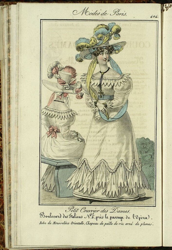 Miniatura de Petit Courrier des Dames : annonces des modes, des nouveautés et des arts del 31 de Julio de 1826.
