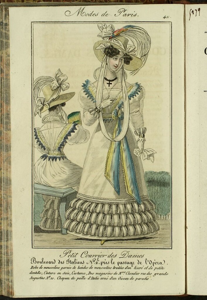 Miniatura de Petit Courrier des Dames : annonces des modes, des nouveautés et des arts del 31 de Agosto de 1826.