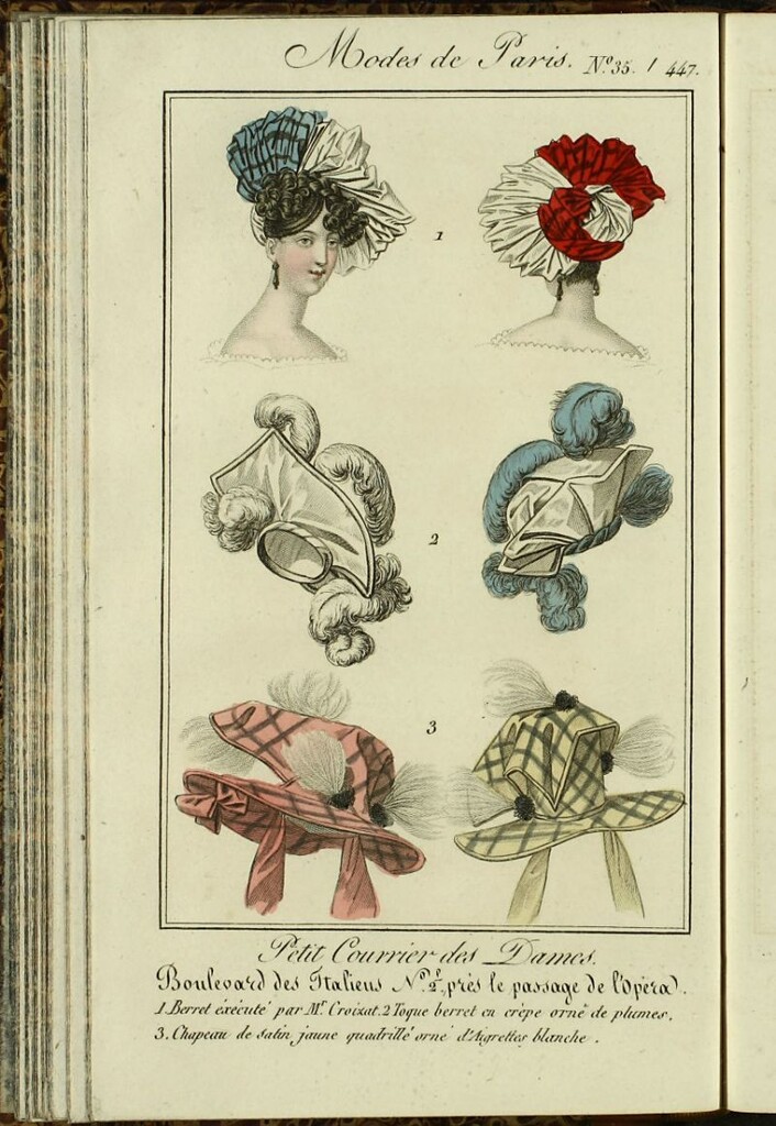 Miniatura de Petit Courrier des Dames : annonces des modes, des nouveautés et des arts del 5 de Febrero de 1827