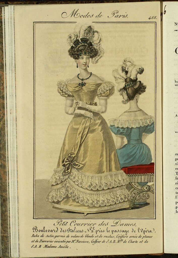 Miniatura de Petit Courrier des Dames : annonces des modes, des nouveautés et des arts del 10 de Marzo de 1827
