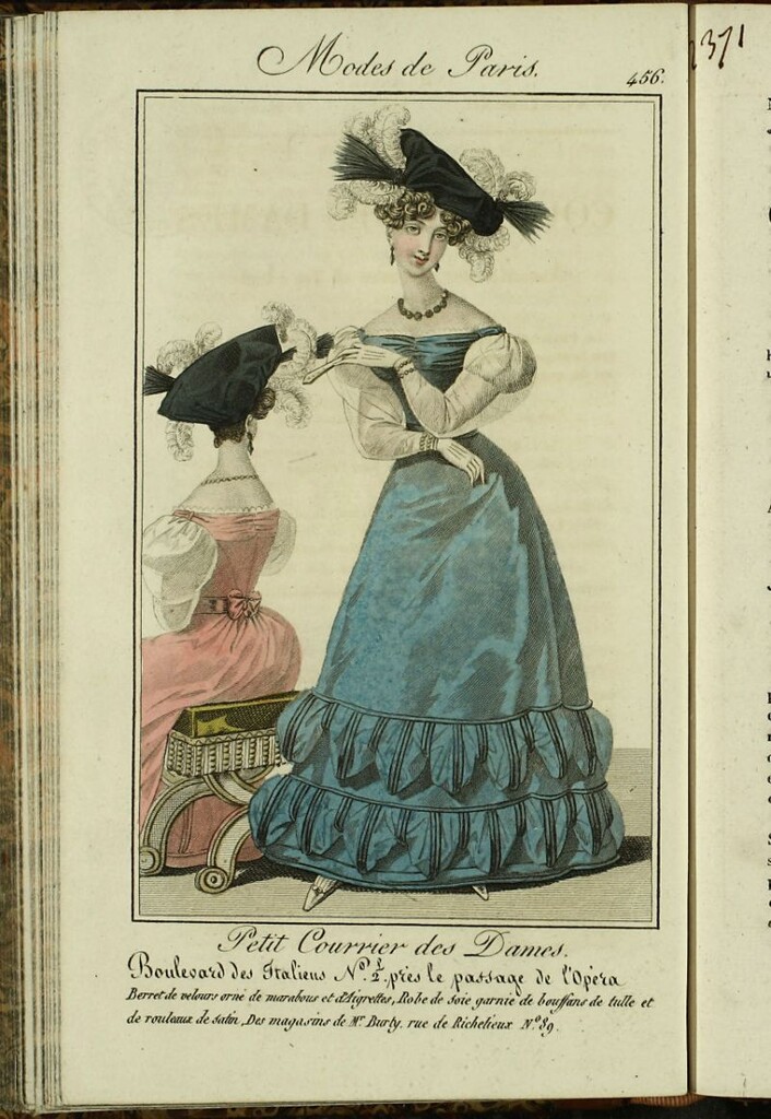 Miniatura de Petit Courrier des Dames : annonces des modes, des nouveautés et des arts del 15 de Marzo de 1827