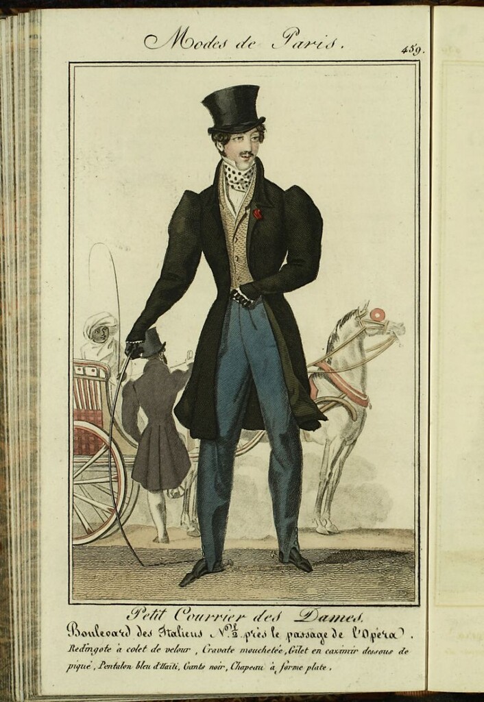 Miniatura de Petit Courrier des Dames : annonces des modes, des nouveautés et des arts del 25 de Marzo de 1827