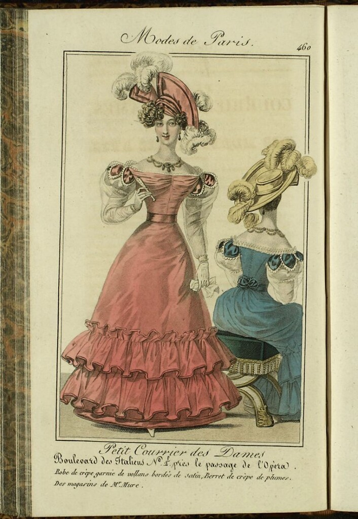Miniatura de Petit Courrier des Dames : annonces des modes, des nouveautés et des arts del 31 de Marzo de 1827