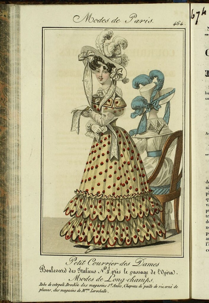 Miniatura de Petit Courrier des Dames : annonces des modes, des nouveautés et des arts del 20 de Abril de 1827