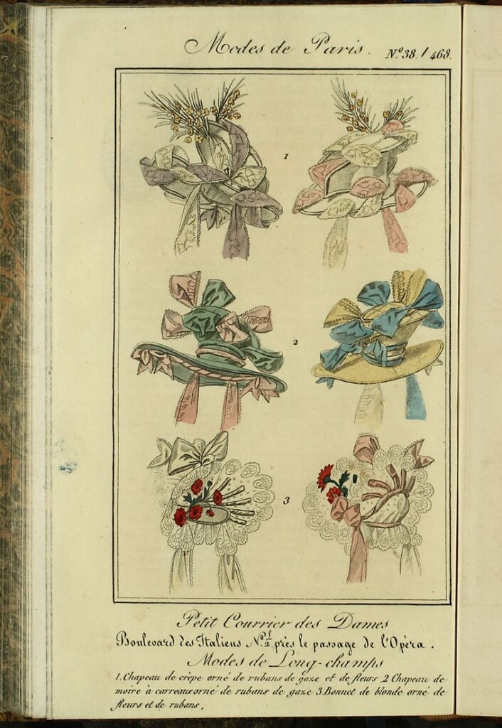 Miniatura de Petit Courrier des Dames : annonces des modes, des nouveautés et des arts del 5 de Mayo de 1827