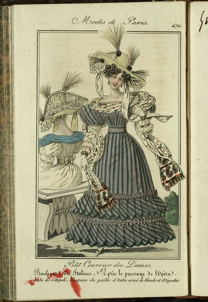 Miniatura de Petit Courrier des Dames : annonces des modes, des nouveautés et des arts del 31 de Mayo de 1827