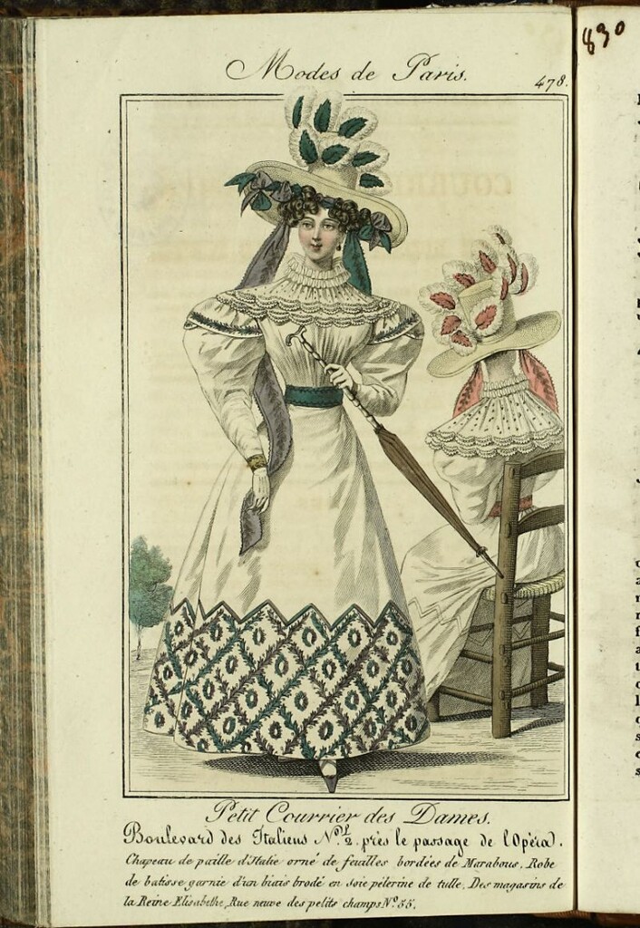 Miniatura de Petit Courrier des Dames : annonces des modes, des nouveautés et des arts del 20 de Junio de 1827