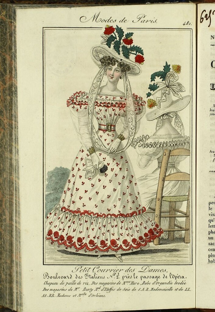 Miniatura de Petit Courrier des Dames : annonces des modes, des nouveautés et des arts del 30 de Junio de 1827