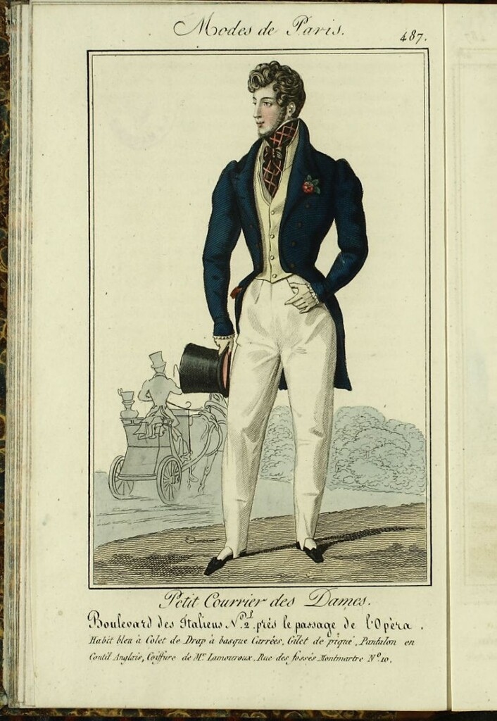 Miniatura de Petit Courrier des Dames : annonces des modes, des nouveautés et des arts del 25 de Julio de 1827